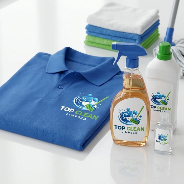 Top Clean - uniforme e produtos